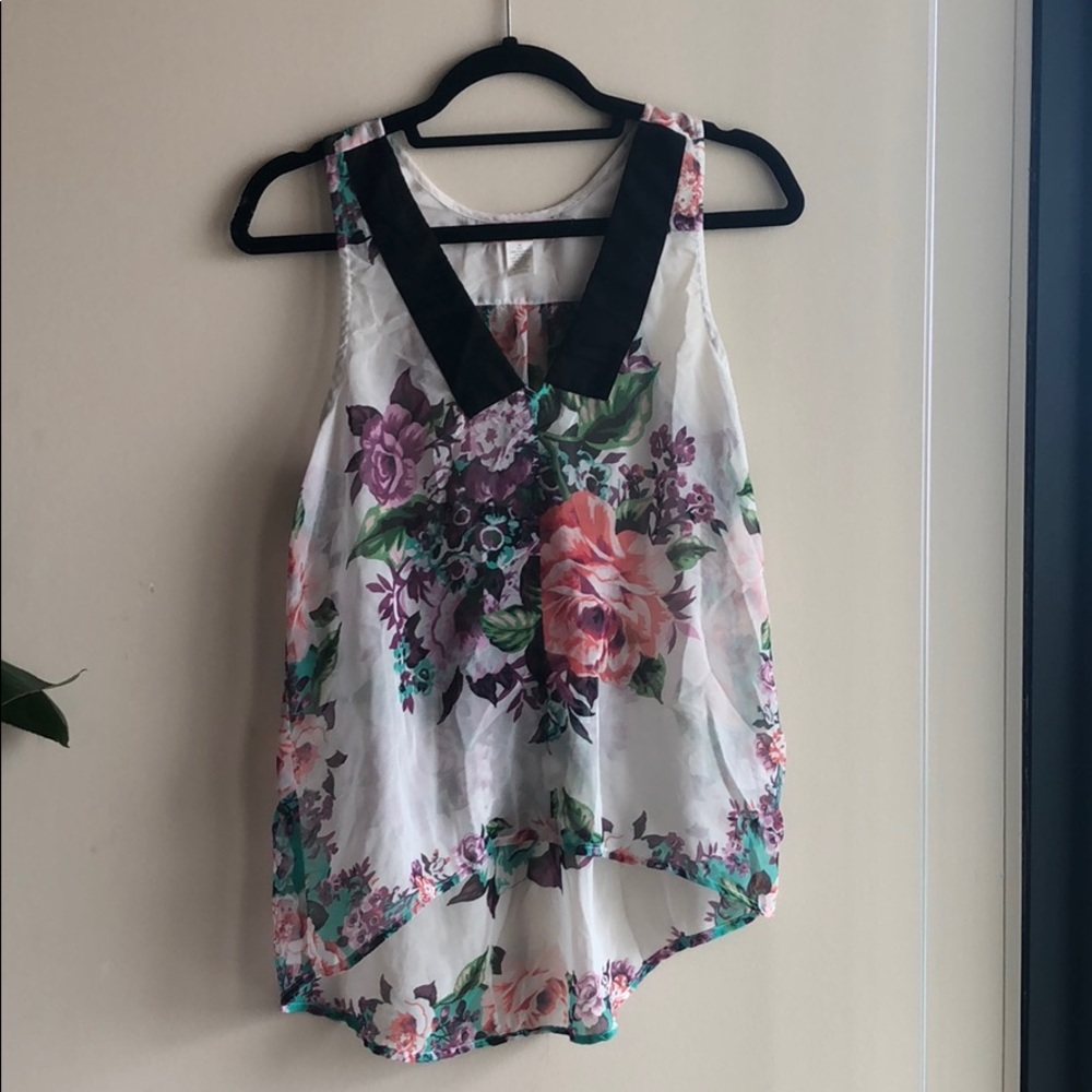 Floral Tank Top